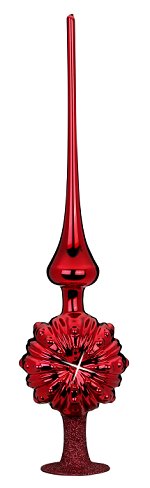 Fairy Eye Dark Red<br>31cm Inge-glas Finial